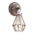Vintage Wire Cage Wall Light 3D model small image 1