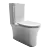 Ceramica Nova Star CN1904: Stylish Animated Toilet 3D model small image 1