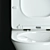 Ceramica Nova Star CN1904: Stylish Animated Toilet 3D model small image 5