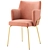 Louvre Tube Armchair: Sleek Design, Multi-use 3D model small image 8