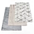 High-Resolution Carpets Set 3D model small image 1