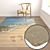 Luxury Carpet Set: High-Quality Textures 3D model small image 5