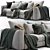 Flexform Asolo: Stylish Sectional Sofa 3D model small image 1