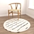 Versatile Set of Round Carpets 3D model small image 4