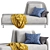 Modern Audrey Sofa - 2013 Design 3D model small image 3