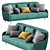 Elegant Audrey Sofa: Timeless Comfort and Style 3D model small image 2