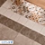 Elegant Beige Porcelain Carpet Tiles 3D model small image 2