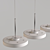 Modern Pendant Lamp with 30cm Width 3D model small image 4