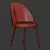Elegant Barbara Chair 3D model small image 5