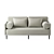 Minimalist Ella Sofa 3D model small image 2