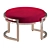 MoDRN Marni Metal Ottoman 3D model small image 3
