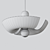 Sleek Danish Design: Cycnus Pendant 3D model small image 3