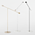 Moooi T Lamp: Sleek Dutch Floor Lamp 3D model small image 1