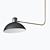 Waldorf Suspension Lamp: Elegant Illumination 3D model small image 4