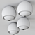 Occhio Io Sospeso: Stylish German Ceiling Lamp 3D model small image 3