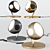 Elegant Suspended Illumination: Occhio Table Lamp 3D model small image 1