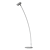 Sleek Scandinavian Puck Floor Lamp 3D model small image 3