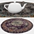 Round Rug Set: Versatile and High-Quality 3D model small image 3