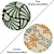 Round Carpets Set 218: Versatile and Stunning 3D model small image 2