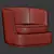 Luxury Reclining Apollo Armchair 3D model small image 5