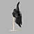 Animal Skull on Stand 3D model small image 3