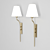 Sleek Modern Wall Sconce 3D model small image 1