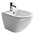 Metropol Hanging Bidet CN4003 by Ceramica Nova 3D model small image 1