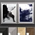 Modern Art Frames: Set of 2, 50x70cm 3D model small image 1