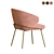Elegant Eichholtz Kinley Dining Chairs 3D model small image 4
