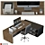 Modern Office Furniture Collection 3D model small image 3