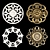 Elegant Wall Rosettes: 2016 Edition 3D model small image 1