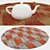 Round Carpets Set - Versatile 6-Piece Collection 3D model small image 3