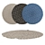 Round Carpets Set - Perfect for Diverse Perspectives 3D model small image 1