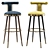 Elegant Bar Chair - Morris 3D model small image 1