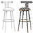 Elegant Bar Chair - Morris 3D model small image 2