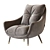 Sophia Modern Armchair 3D model small image 1