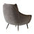 Sophia Modern Armchair 3D model small image 4