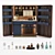 Elegant Page Bar Cabinet: Stylish & Functional 3D model small image 1
