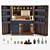 Elegant Page Bar Cabinet: Stylish & Functional 3D model small image 6