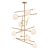 Elegant Globe Chandelier 3D model small image 1