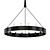 Elegant Candelaria Chandelier 3D model small image 1