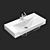  Jacob Delafon Reve E4803 - Stylish Countertop Washbasin 3D model small image 1