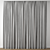 Elegant Curtain Model Kit 3D model small image 3