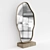 Elegant Mirror Decor 8 3D model small image 2