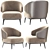 Furman Play F Armchair: Sleek and Stylish Seating Solution 3D model small image 3