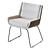 Modern Naughtone Hush Low Chair 3D model small image 3