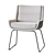 Modern Naughtone Hush Low Chair 3D model small image 4