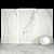 Aesthetic Afyon Marble Slabs 3D model small image 2