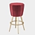 Elegant Eichholtz BOLTON Bar Stool 3D model small image 2