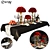 Elegant Harmony: Luxury Tableware 3D model small image 1